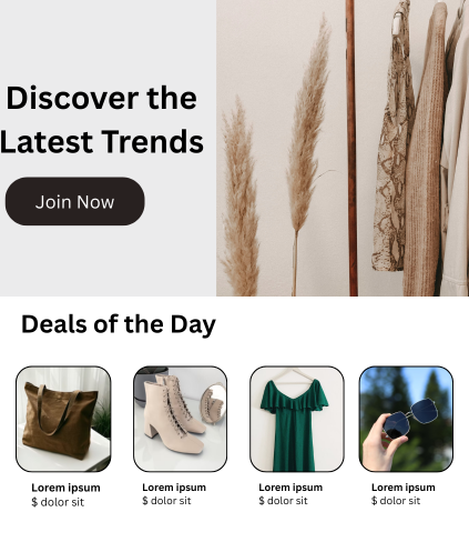 Website preview of an ecommerce website that I build using wordpress